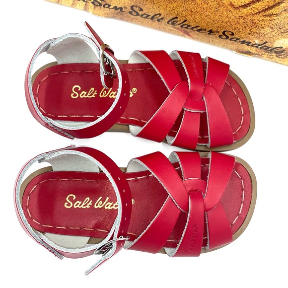 Sun San Salt Water Red Sandal - Picture 3 of 7